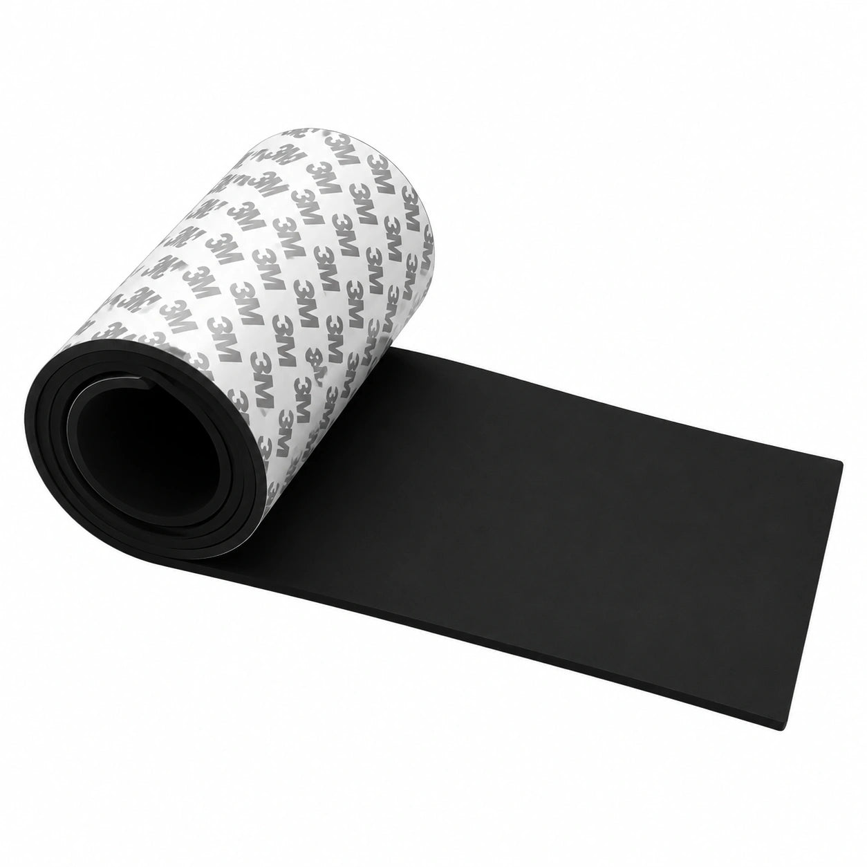 Antirutsch Silikon Möbelunterlage, selbsthaftend für Bett und Sofa, Bodenschutz für schwere Möbel, 50cm, Schwarz
