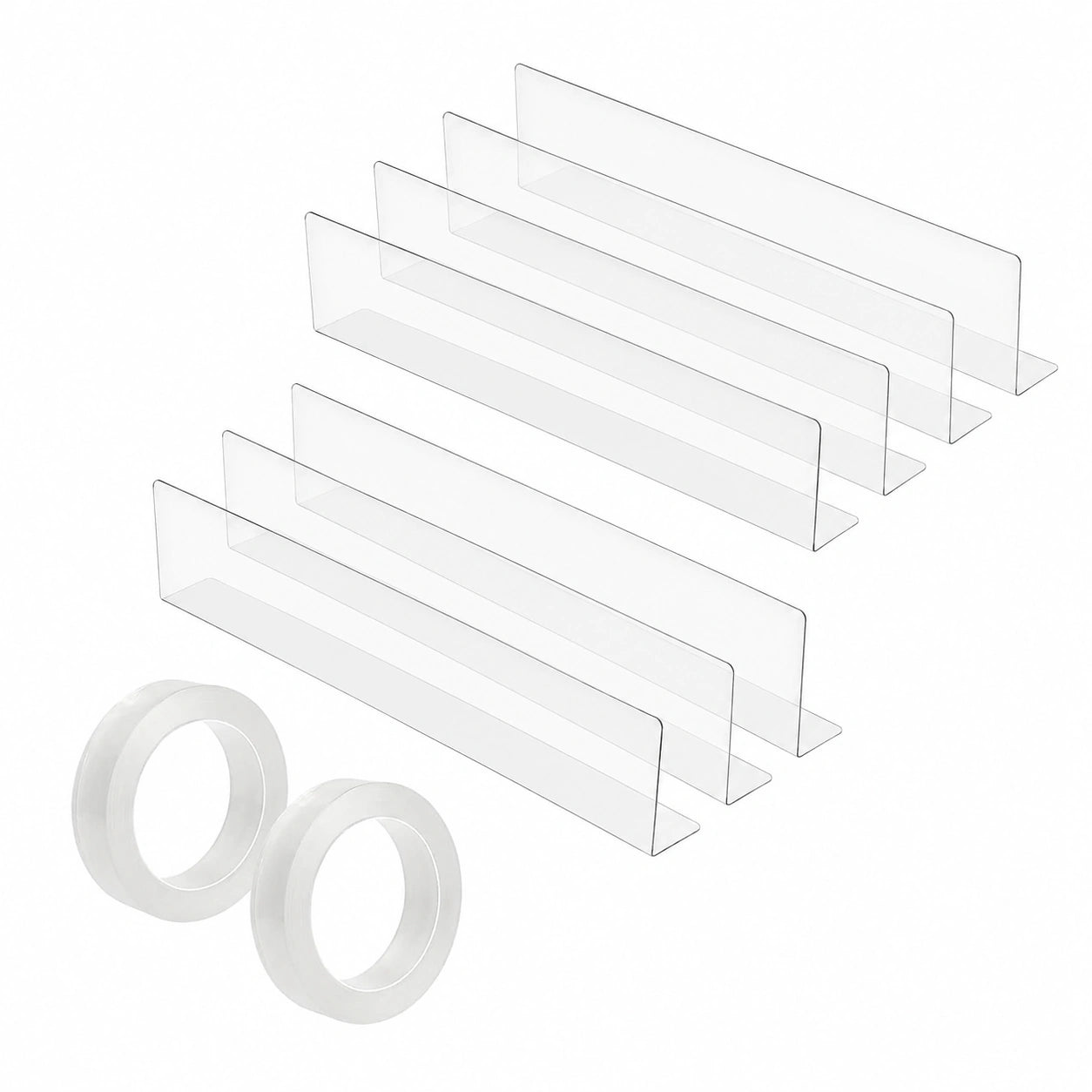 Transparente Spielzeugblocker für Möbel - 8er Set mit Klebeband