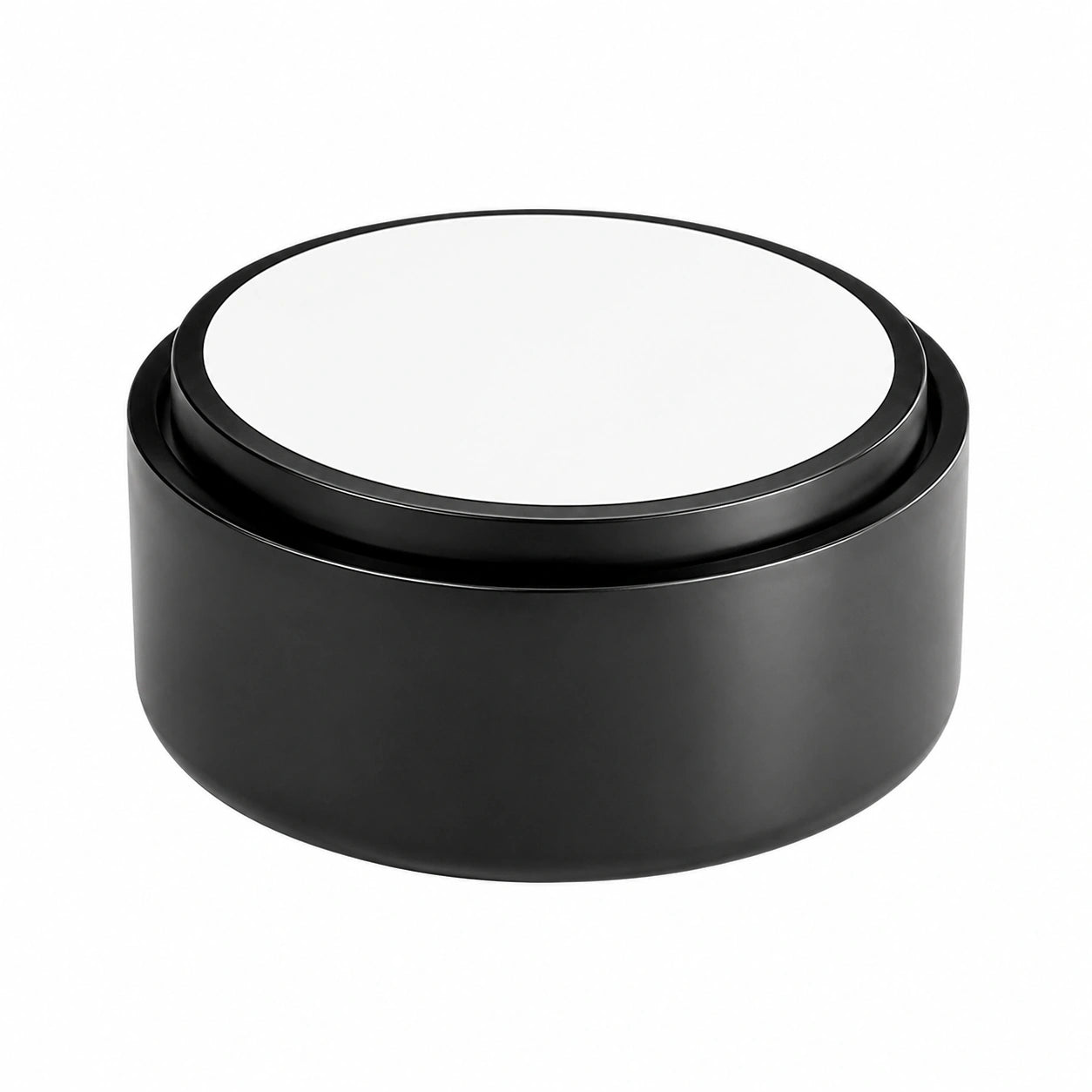 Verstellbare Möbelfüße aus Kunststoff Ø 53,5 mm – 4er Set in Schwarz inkl. Montagezubehör