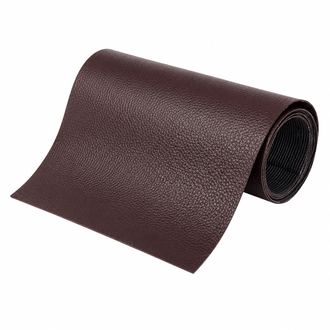 Selbstklebendes Lederreparaturset für Möbel und Autositz, 60 x 137cm, PU-Beschichtung, Kunstleder in Braun