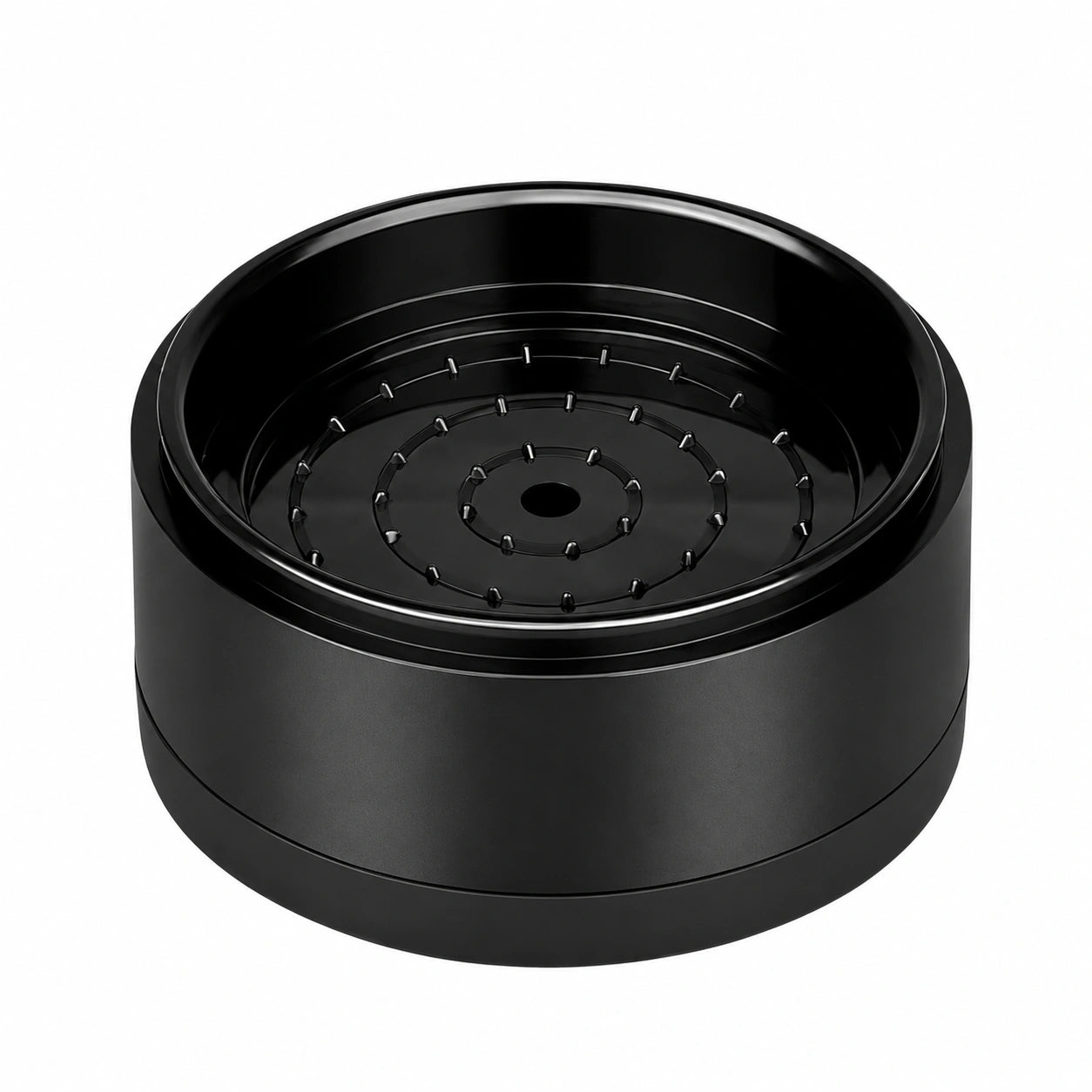 8er-Set Runde Möbeluntersetzer, Erhöhungsdurchmesser 57 mm, Stapelbar & Rutschfest, Schwarz - Ideal für Betten, Sofas, Tische und Schränke