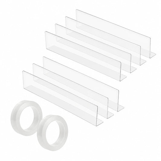 Transparente Spielzeugblocker für Möbel - 8er Set mit Klebeband