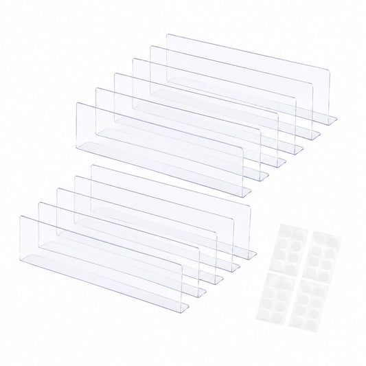 Transparente Spielzeug-Sperre für Möbel, 12er Set, 40x8x4cm