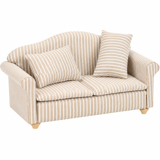 Miniatur Puppenhaus Sofa-Set, Möbel für Puppenhäuser, Mini-Sessel und Sofaausstattung