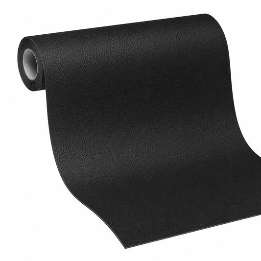 Selbstklebendes Kunstleder Reparaturset Schwarz, 40 x 80 cm für Sofa, Autositz und Möbel
